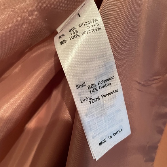 Moussy Sz1 (szS) Swing A-line Duster Trench Coat - Picture 8 of 8